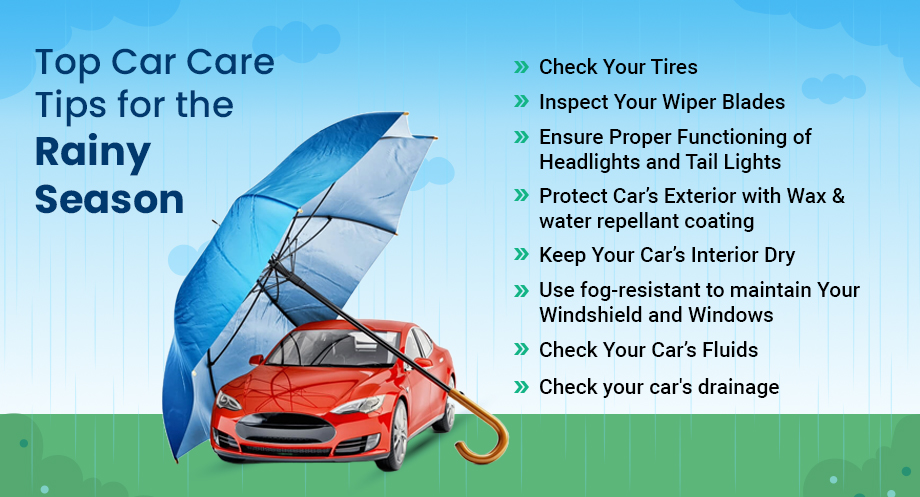 Top Car Care Tips for Rainy Season