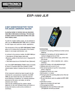 EXP 1080 JLR Brochure